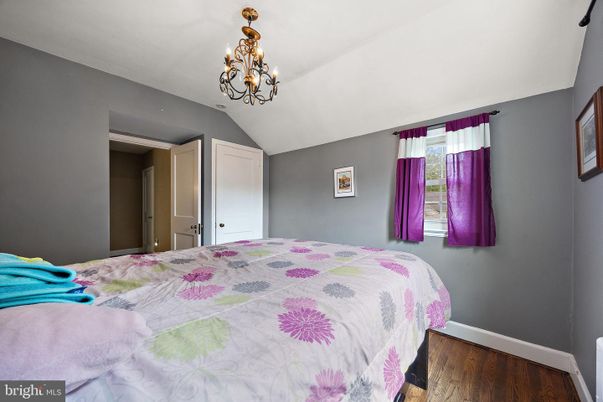 Bedroom, Chandelier, Interior, Wood Texture Flooring