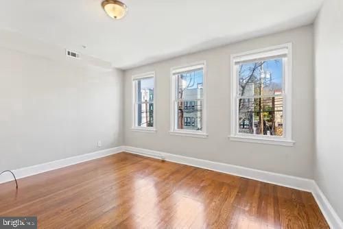 Empty room, Interior, Wood Texture Flooring