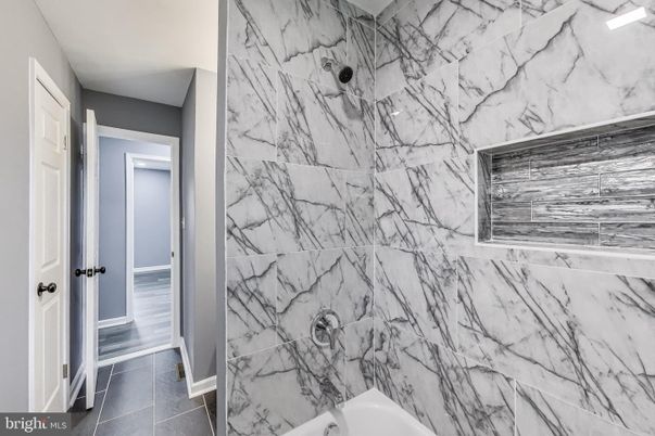 Bathroom, Interior, Marble Walls