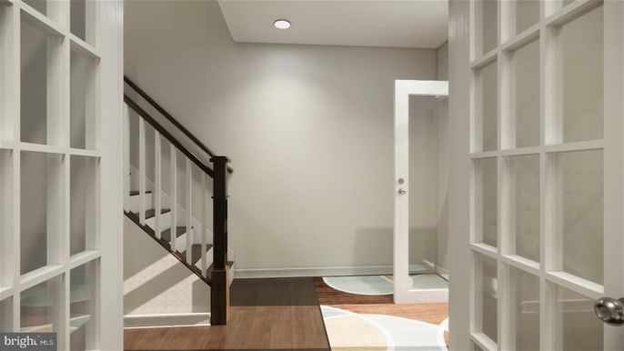 Interior, Recessed Lighting, Wood Texture Flooring