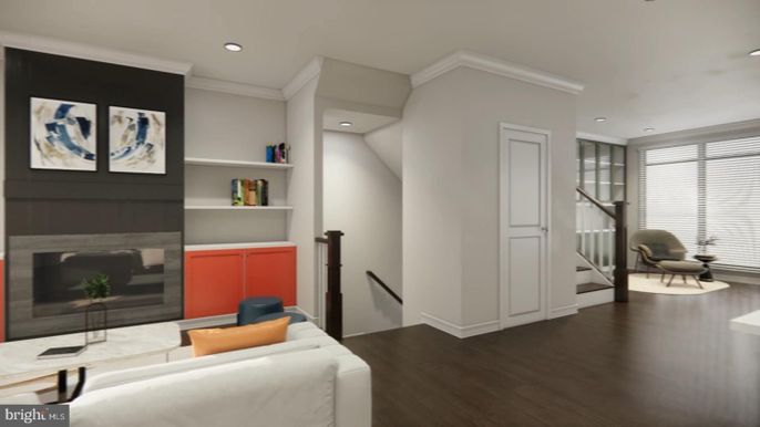 Interior, Recessed Lighting, Wood Texture Flooring