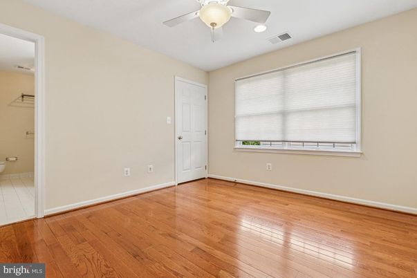 Bathroom, Empty room, Interior, Recessed Lighting, Wood Texture Flooring