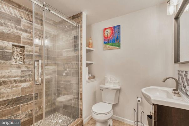 Bathroom, Glass Shower, Interior