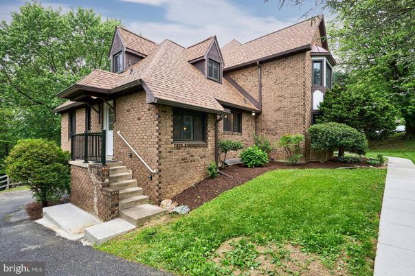 Exterior, Facade, Brick Facade, Tudor Revival