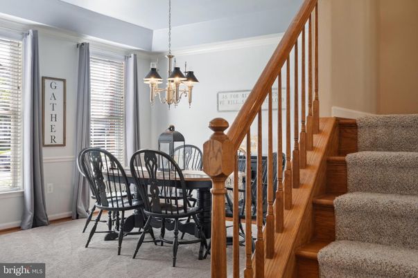 Chandelier, Dining room, Interior