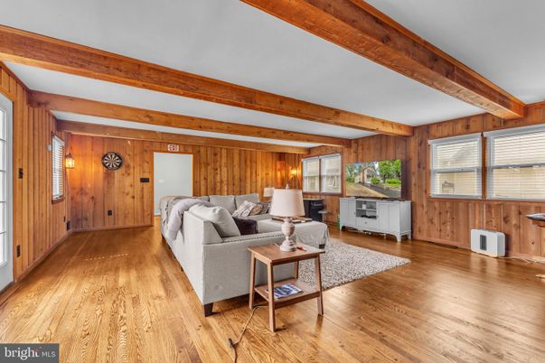 Interior, Living room, Wooden Beams, Wood Texture Flooring, Wooden Walls