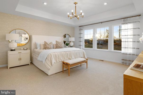 Bedroom, Chandelier, Interior, Pendant Lights, Recessed Lighting