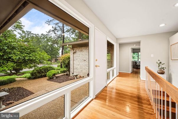 Interior, Recessed Lighting, Stone Walls, Wood Texture Flooring