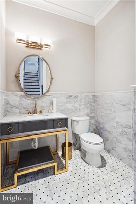 Bathroom, Interior, Marble Walls