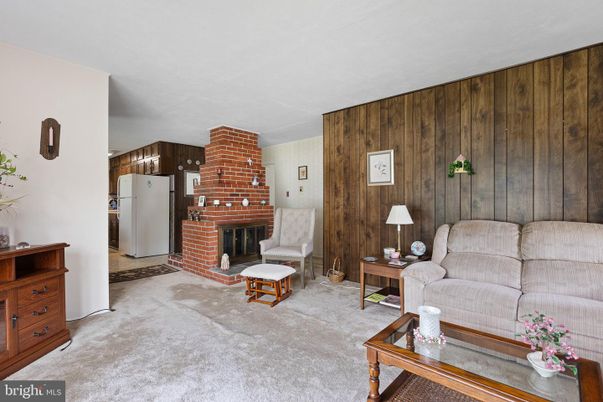 Fireplace, Interior, Kitchen, Living room, Stone Walls, Wooden Walls