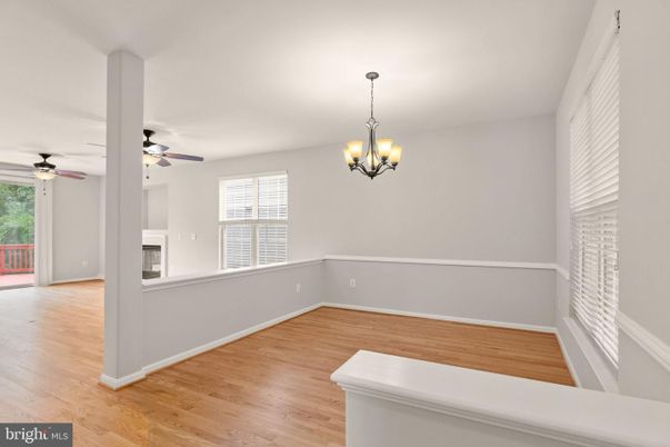 Chandelier, Empty room, Interior, Wood Texture Flooring