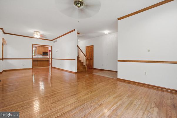 Empty room, Interior, Kitchen, Wood Texture Flooring
