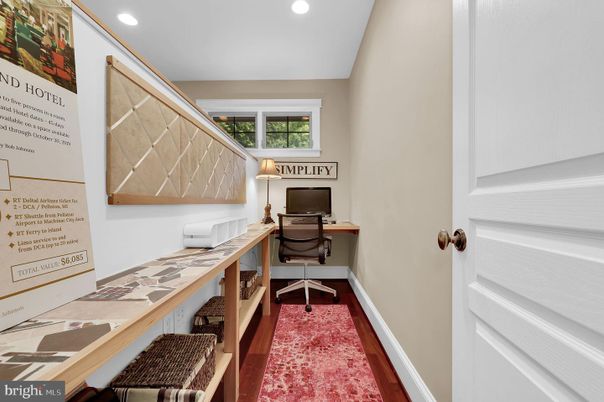 Home Office, Interior, Recessed Lighting