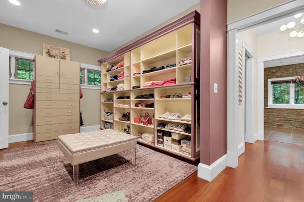 Interior, Recessed Lighting, Walk-in Closets, Wood Texture Flooring