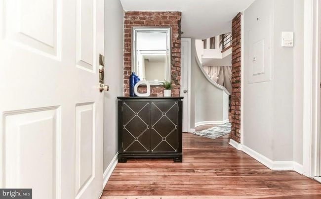 Interior, Stone Walls, Wood Texture Flooring