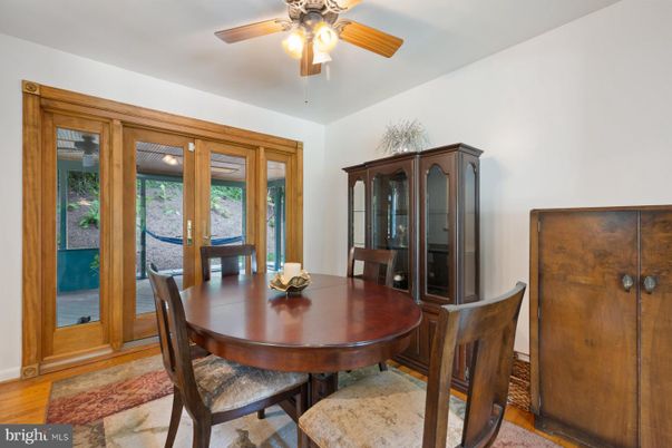 Dining room, Interior, Wood Texture Flooring