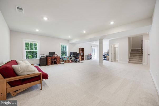 Home Office, Interior, Recessed Lighting