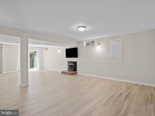 Empty room, Interior, Wood Texture Flooring