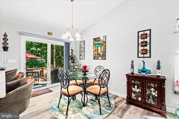 Chandelier, Dining room, Interior, Pendant Lights, Wood Texture Flooring