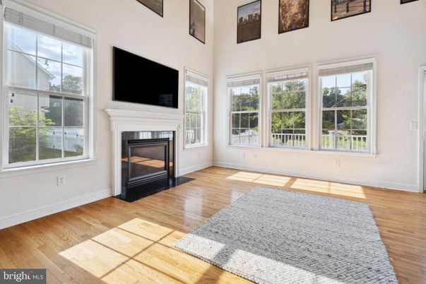 Fireplace, Interior, Wood Texture Flooring