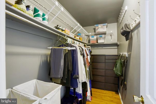 Interior, Walk-in Closets, Wood Texture Flooring