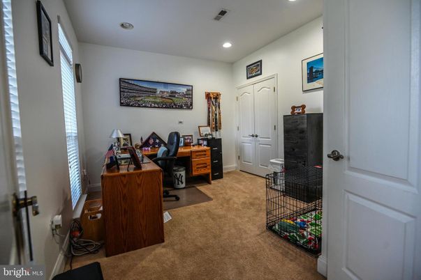 Home Office, Interior, Recessed Lighting