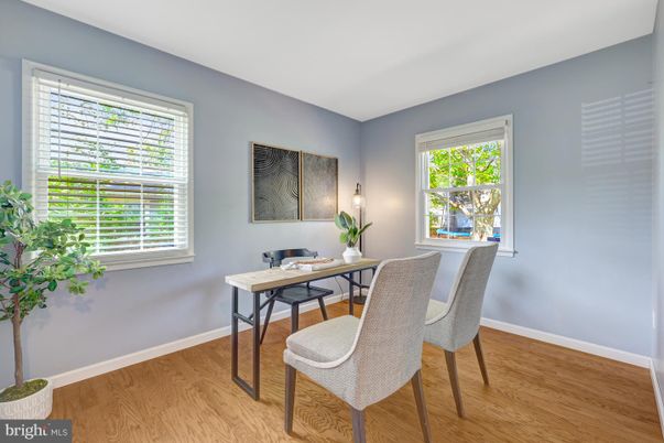 Home Office, Interior, Wood Texture Flooring