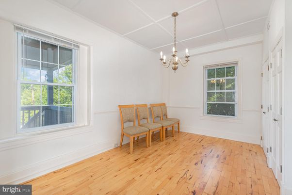 Chandelier, Empty room, Interior, Wood Texture Flooring