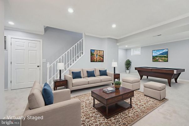 Billiard Table, Game Room, Interior, Living room, Recessed Lighting
