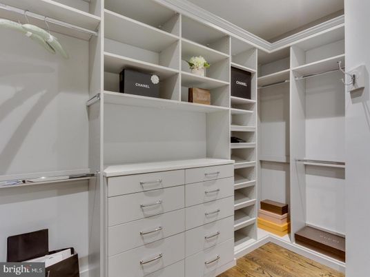 Interior, Walk-in Closets, Wood Texture Flooring