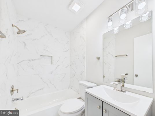 Bathroom, Interior, Marble Walls