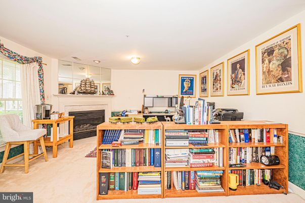 Fireplace, Home Office, Interior