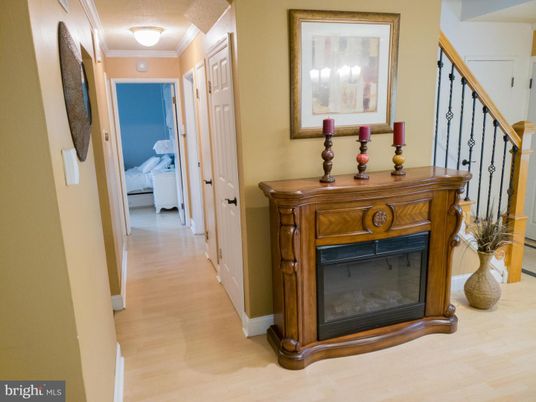 Fireplace, Interior, Wood Texture Flooring