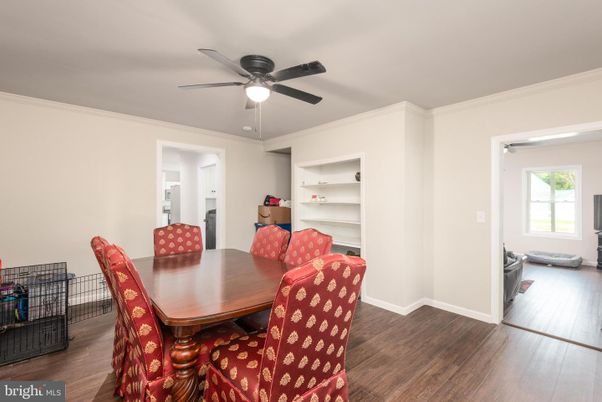 Dining room, Interior, Wood Texture Flooring