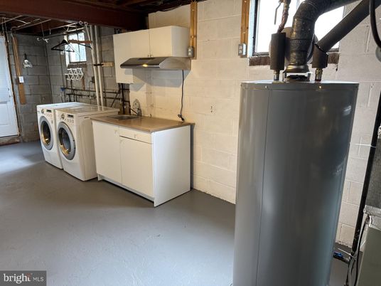 Interior, Stone Walls, Washer