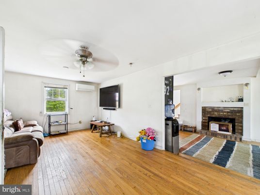Fireplace, Interior, Wood Texture Flooring
