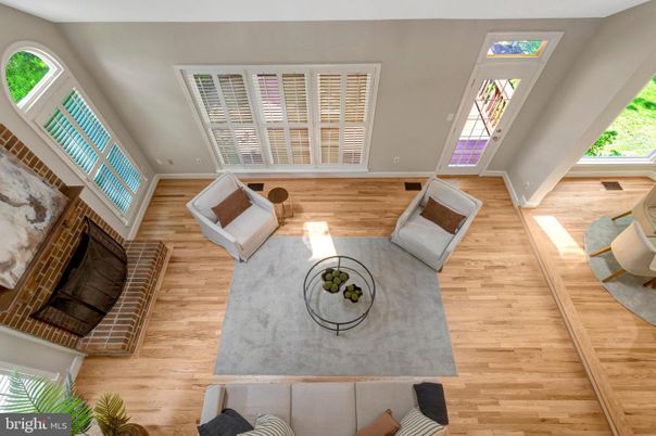 Fireplace, Interior, Living room, Wood Texture Flooring
