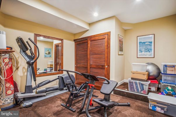 Fitness Equipment, Interior, Recessed Lighting