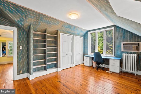 Home Office, Interior, Wood Texture Flooring