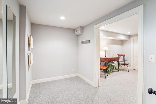 Home Office, Interior, Recessed Lighting