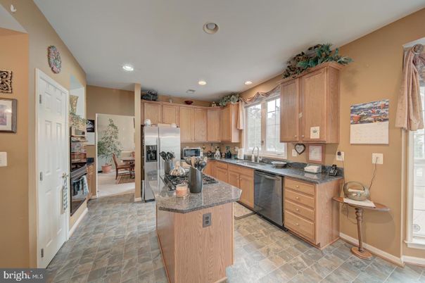 Interior, Kitchen, Recessed Lighting, Stainless Steel Appliances