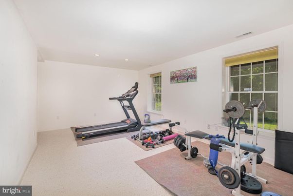 Fitness Equipment, Interior, Recessed Lighting