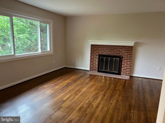 Empty room, Fireplace, Interior, Wood Texture Flooring
