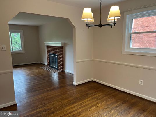 Empty room, Fireplace, Interior, Wood Texture Flooring