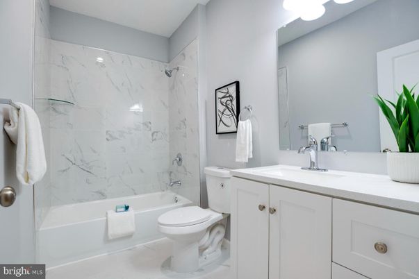 Bathroom, Interior, Marble Walls
