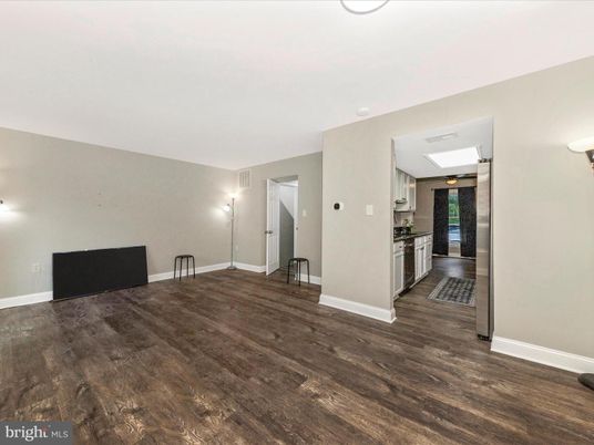 Empty room, Interior, Kitchen, Wood Texture Flooring