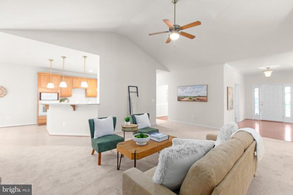 Interior, Kitchen, Living room, Pendant Lights
