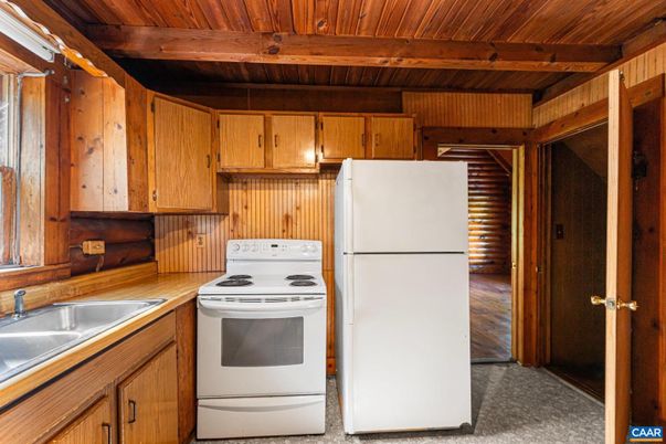 Interior, Kitchen, Wooden Beams, Wooden Ceilings, Wooden Walls