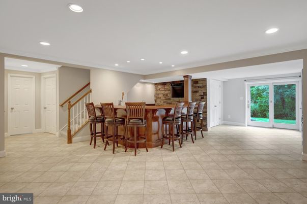 Interior, Recessed Lighting, Stone Walls