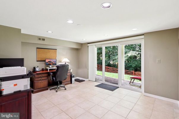 Home Office, Interior, Recessed Lighting